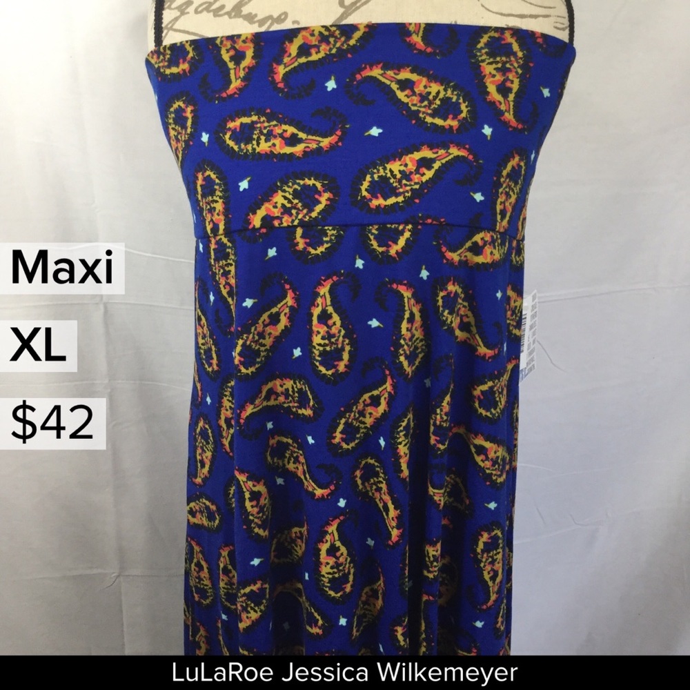 Xl lularoe maxi skirt
